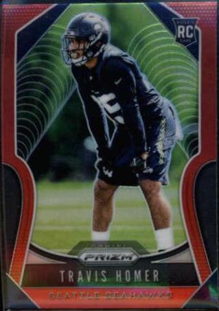 Travis Homer [Red Prizm] #340