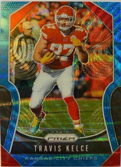Travis Kelce [Blue Wave Prizm] #209