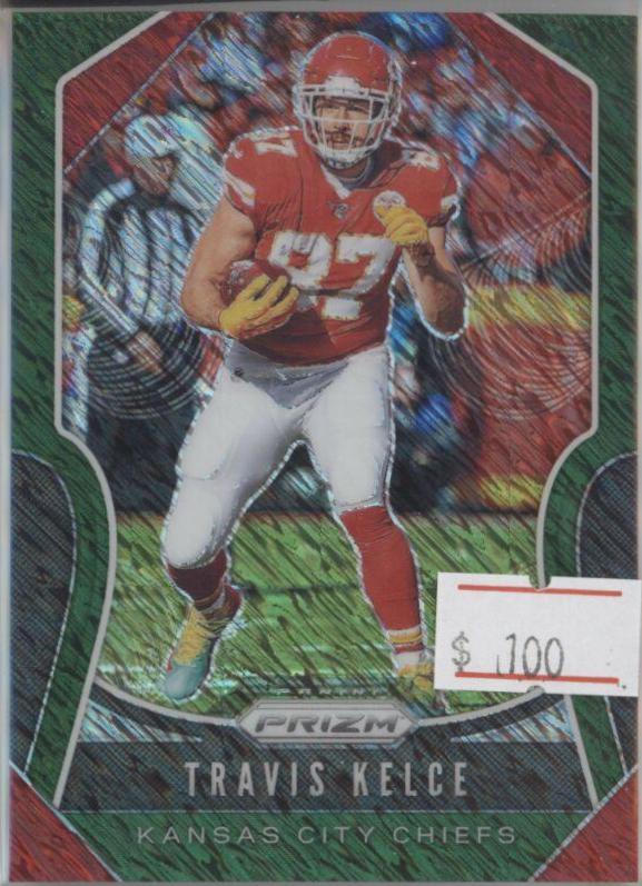 Travis Kelce [Green Shimmer] #209