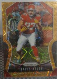 Travis Kelce [Orange Prizm] #209