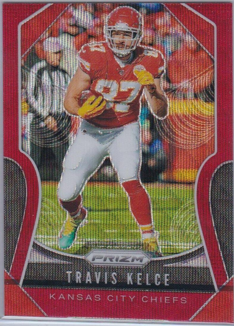 Travis Kelce [Red Wave Prizm] #209