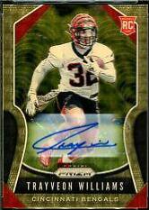 Trayveon Williams [Autograph Gold Vinyl Prizm] #329