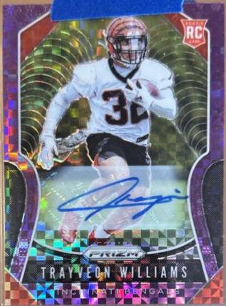 Trayveon Williams [Autograph Purple Power Prizm] #329