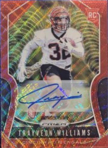 Trayveon Williams [Autograph Red Wave Prizm] #329