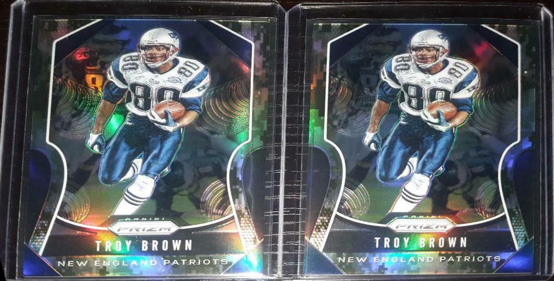 Troy Brown [Camo Prizm] #267