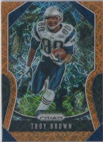 Troy Brown [Gold Prizm] #267