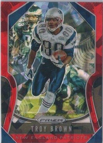Troy Brown [Red Ice Prizm] #267