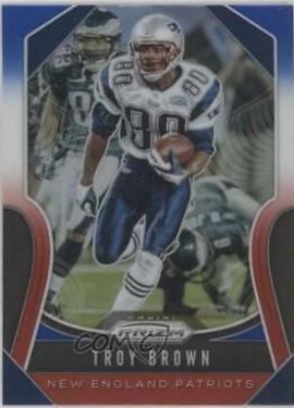 Troy Brown [Red, White, Blue Prizm] #267