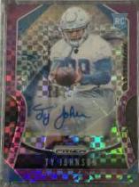 Ty Johnson [Autograph Purple Power Prizm] #399