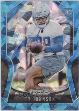 Ty Johnson [Blue Ice Prizm] #399