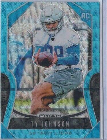 Ty Johnson [Blue Wave Prizm] #399