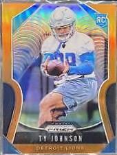 Ty Johnson [Orange Prizm] #399