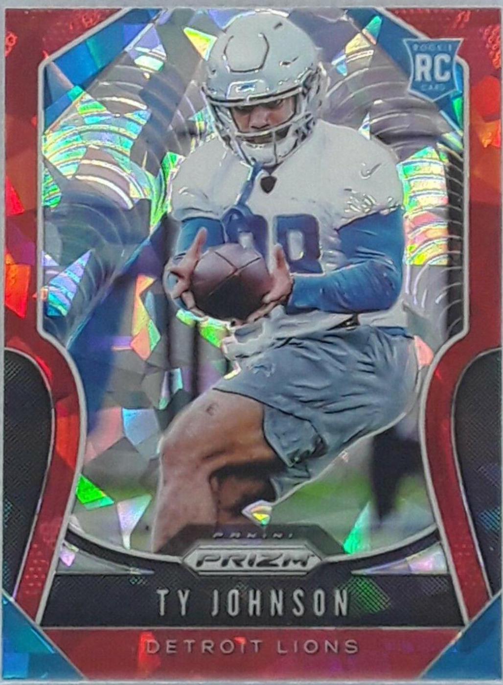 Ty Johnson [Red Ice Prizm] #399