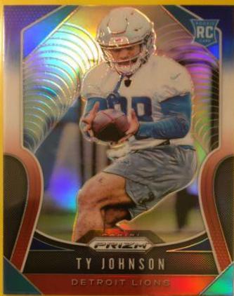 Ty Johnson [Red, White, Blue Prizm] #399