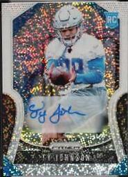 Ty Johnson [White Sparkle Prizm] #399