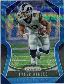 Tyler Higbee [Blue Wave Prizm] #241