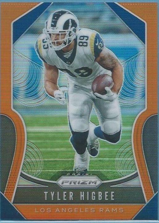 Tyler Higbee [Orange Prizm] #241