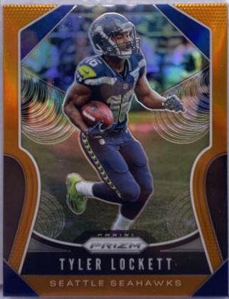 Tyler Lockett [Orange Prizm] #256