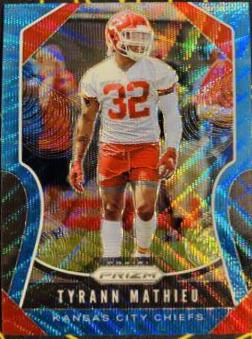 Tyrann Mathieu [Blue Wave Prizm] #214