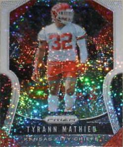 Tyrann Mathieu [White Sparkle Prizm] #214