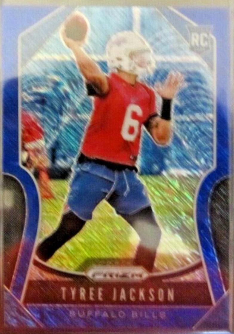 Tyree Jackson [Autograph Blue Shimmer Prizm] #321