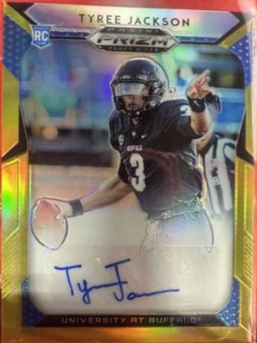 Tyree Jackson [Autograph Gold Prizm] #321