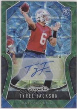 Tyree Jackson [Autograph Green Scope Prizm] #321