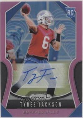 Tyree Jackson [Autograph Pink Prizm] #321