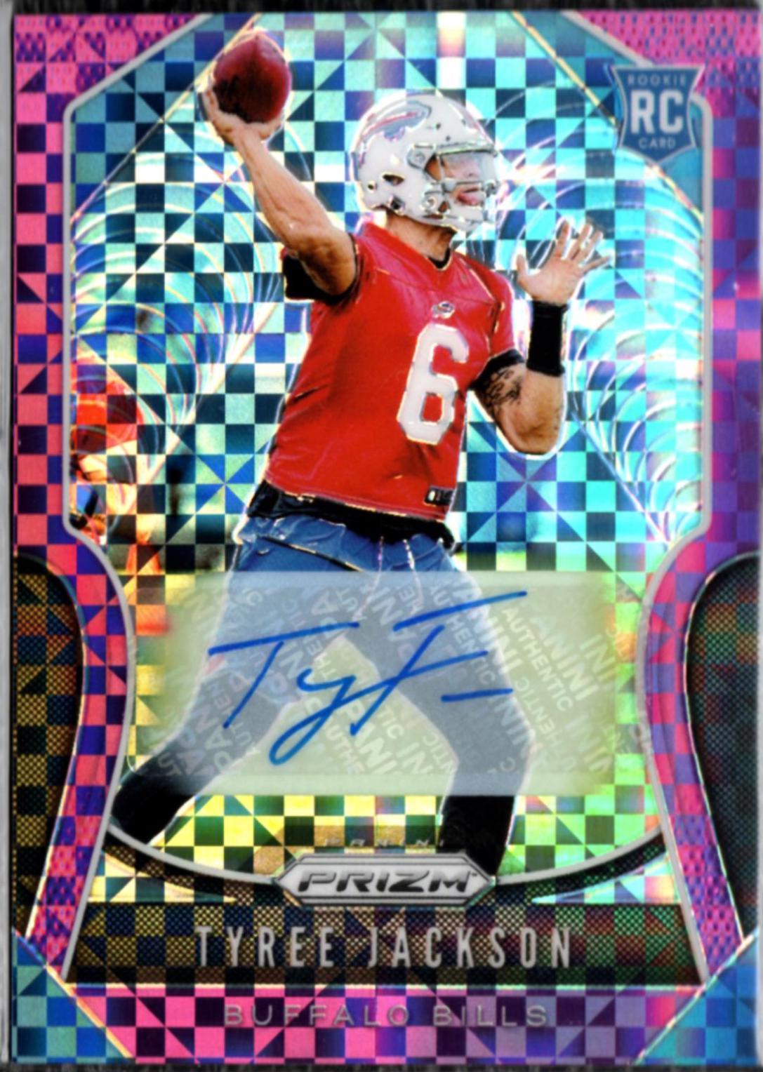 Tyree Jackson [Autograph Purple Power Prizm] #321