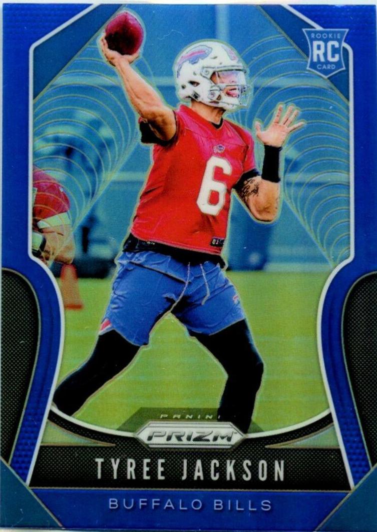 Tyree Jackson [Blue Prizm] #321