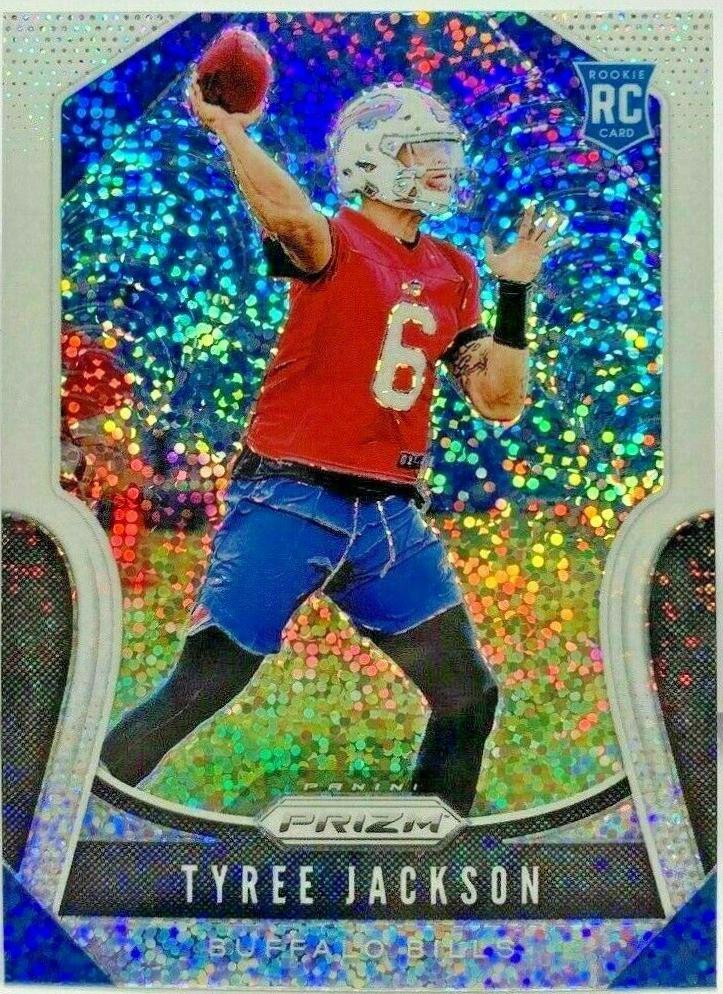 Tyree Jackson [White Sparkle Prizm] #321