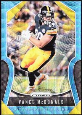 Vance McDonald [Blue Wave Prizm] #95