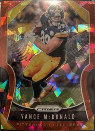 Vance McDonald [Red Ice Prizm] #95