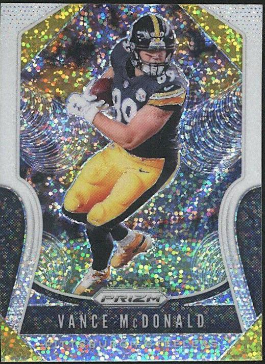Vance McDonald [White Sparkle Prizm] #95
