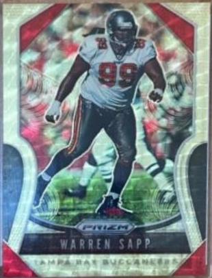 Warren Sapp [Gold Vinyl Prizm] #296