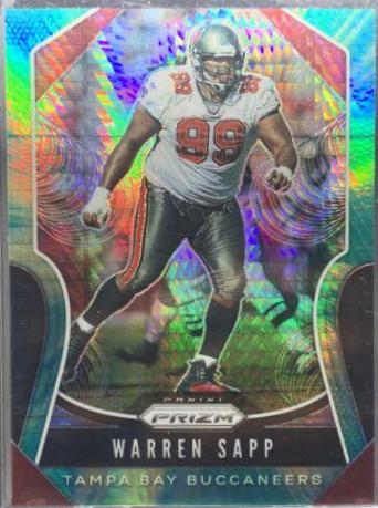 Warren Sapp [Hyper Prizm] #296