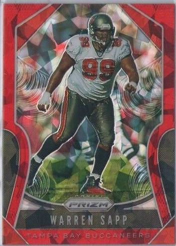 Warren Sapp [Red Ice Prizm] #296