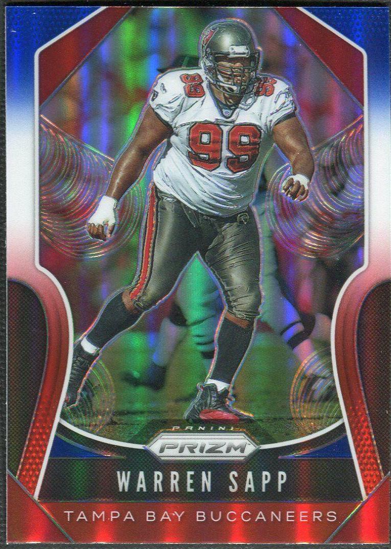 Warren Sapp [Red, White, Blue Prizm] #296