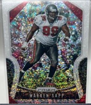 Warren Sapp [White Sparkle Prizm] #296