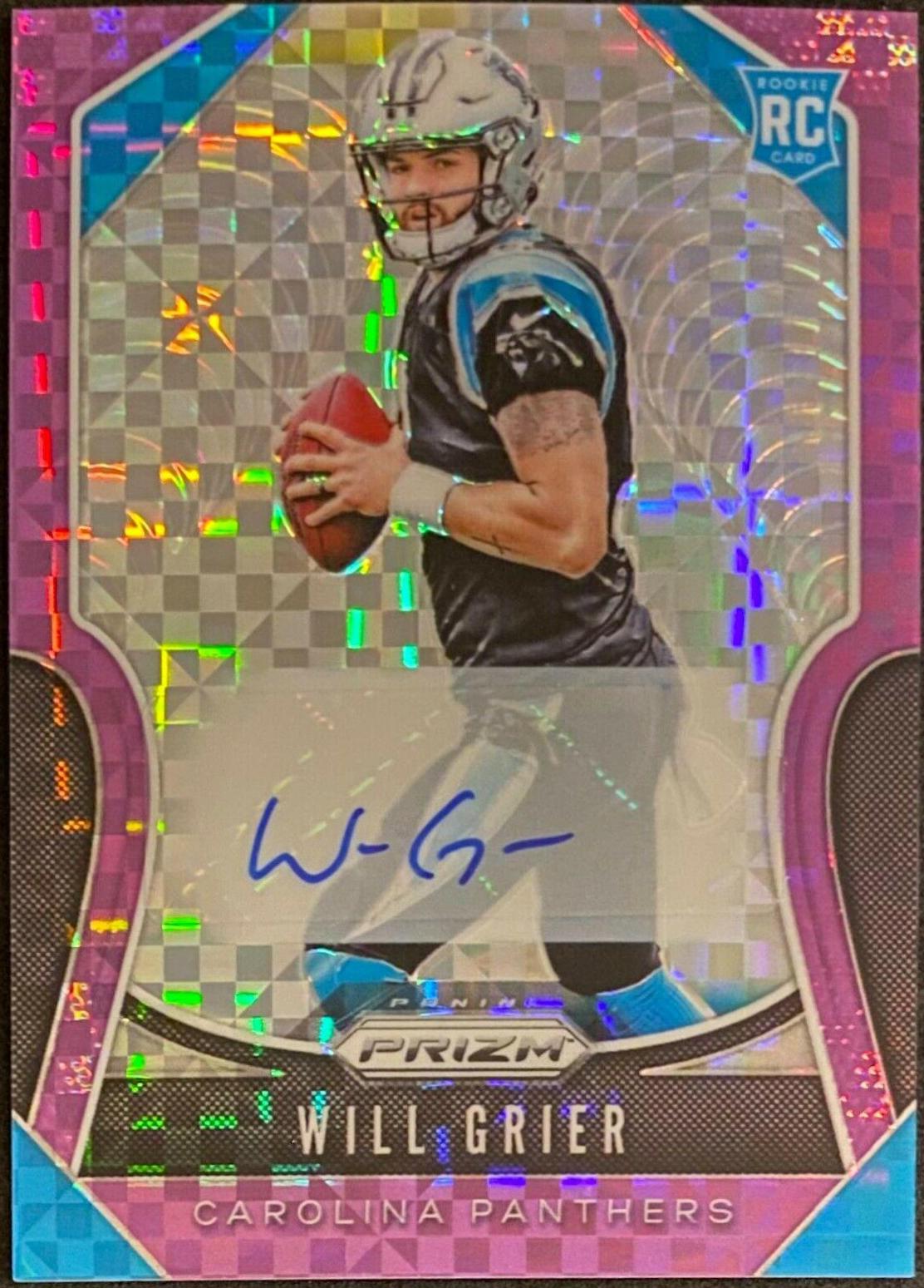 Will Grier [Autograph Purple Power Prizm] #305