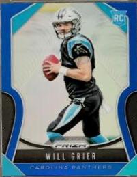 Will Grier [Blue Prizm] #305