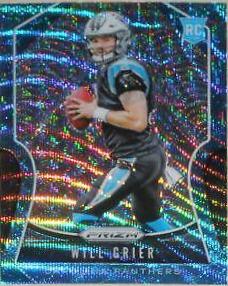 Will Grier [Blue Wave Prizm] #305