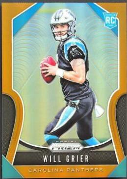 Will Grier [Orange Prizm] #305