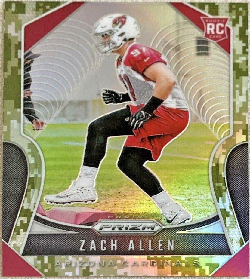 Zach Allen [Autograph Camo Prizm] #389