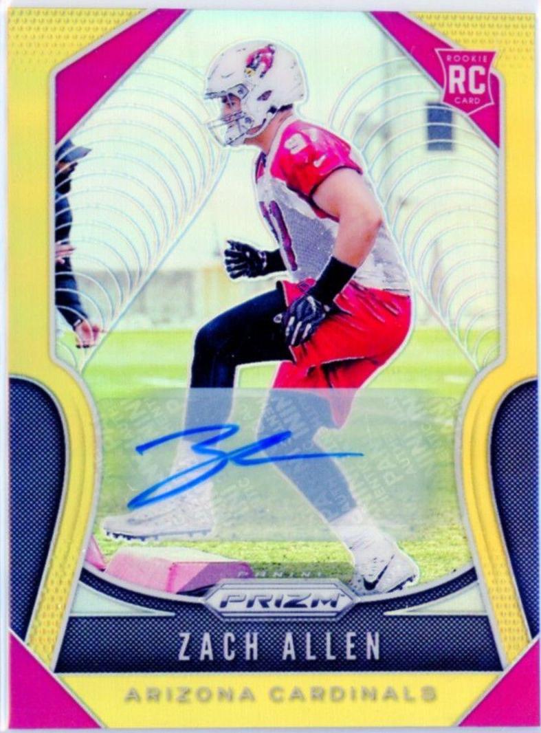 Zach Allen [Autograph Gold Prizm] #389