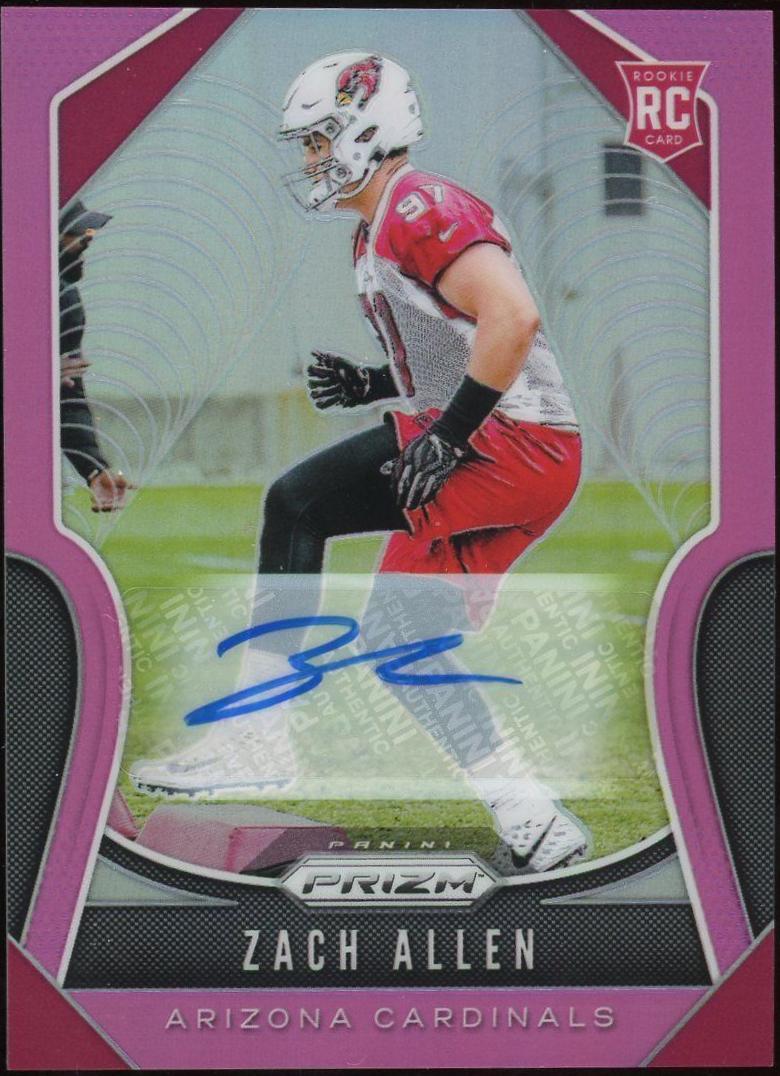 Zach Allen [Autograph Pink Prizm] #389