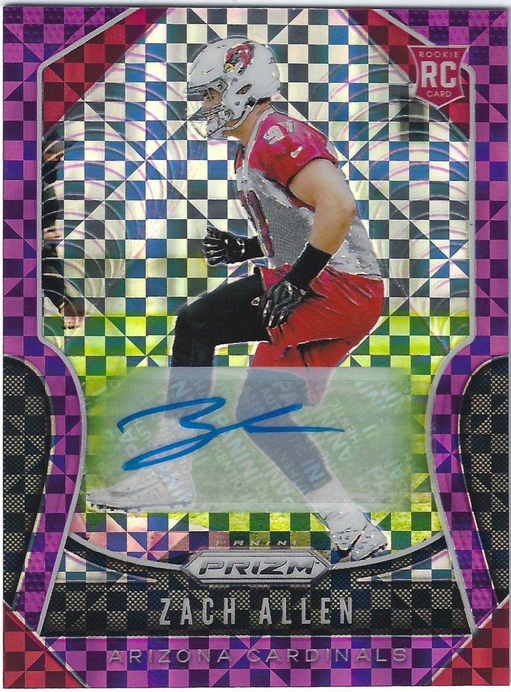 Zach Allen [Autograph Purple Power Prizm] #389