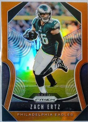 Zach Ertz [Orange Prizm] #54