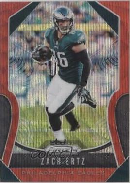 Zach Ertz [Red Wave Prizm] #54