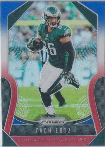 Zach Ertz [Red, White, Blue Prizm] #54